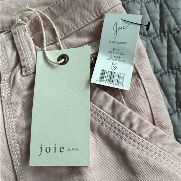 Joie Park Skinny Pant in Pink Sky Size 29 NWT - Picture 5 of 8